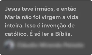 Jesus teve irmãos, e então Maria não foi virgem a vida inteira. Isso é invenção de católico. É só ler a Bíblia.